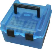 MTM Deluxe Flip-Top Ammo Box with Handle 22-250 Rem to 375 H&H Mag R-100-10