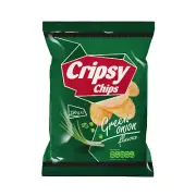 CRIPSY CHIPS Green Onion Flavor Potato Chips Crisps Snacks 150g 5.3oz