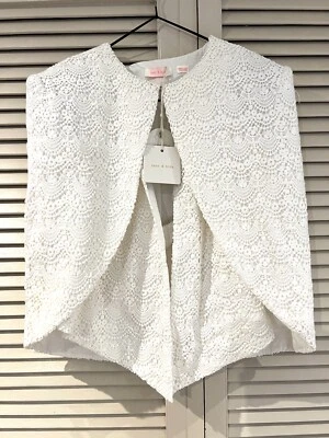New! Versatile SASS & BIDE “A Writer Life” Lace top Jacket * size S