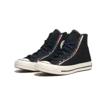 在飛比找PChome24h購物優惠-CONVERSE 帆布鞋 CHUCK 70 HI 黑色 高筒