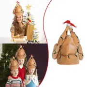 Christmas Hat Light Up Drumsticks Cap Christmas Party Favors for Kids 8-12
