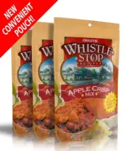 Original WhistleStop Cafe Recipes | Apple Crisp Batter Mix | 9 oz. | Case of 3