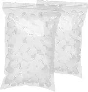WOONEKY Save Time 200pcs Lash Glue Bottle Plug Replacements Lash Bottle Plug Eyelash Glue Caps Blocking Tool