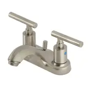 Kingston Brass FB562.CML Manhattan 1.2 GPM Centerset Bathroom - Nickel