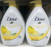 2 Count Dove 33.8 Oz Japanese Yuzu X Glacier Water Go FreshBody Wash