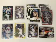 Cody Bellinger Lot 12 Cards - Topps Chrome Prizm #’d Bowman Parallel Yellow