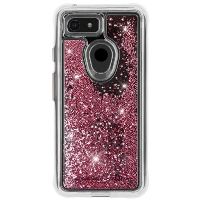 Case-Mate Waterfall Glitter Case for Google Pixel 3 XL Rose Gold ~ BRAND NEW