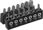 in-one 14pc Screwdriver Kit Star Bits and Micro Bits Tamper Proof for Electronics Car and Home