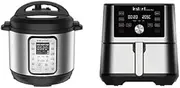 Pot Duo Plus 5.7L 9-in-1 Electric Pressure Cooker + Instant Vortex Plus Air Fryer
