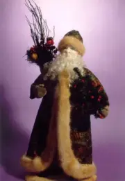 Cloth Art Doll CD Pattern "Father Christmas" by Gloria Winer