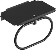 Towel Rings for Bathroom Wall, Household Rag Holder, Adhesive Towel Rack Wall Mounted Storage No Drilling Ring Hanger with Shelf for Bathroom, Kitchen