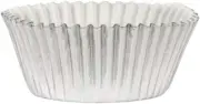 Mini Cupcake Silver Foil Baking Cups – Disposable, Non-Stick 720pcs
