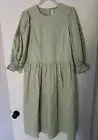 Meadows Hazel Dress Sage US 4 Organic Cotton