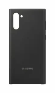 Samsung Silicone Cover for Samsung Galaxy Note10 - Black