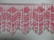 BEADED FRINGE TRIM -5 TO 5.5 INCH -BB-955 -12
