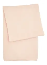 Crush Cashmere Waya Mini Cashmere Scarf - Light Pink ONE SIZE