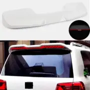 Fits for Toyota Land Cruiser LC200 2008-2021 Rear Roof Spoiler Windon Wing W/LED