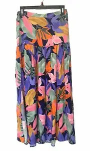 NWT Anthropologie Abel The Label Leonard Floral Maxi Skirt, XS