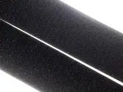 HOOK & LOOP 50mm Black Sew On Touch Tape - 2" Craft Fastener tent velc caravan