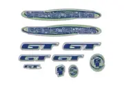 GT - 1999 Performer - Chrome decal set - Old school bmx