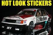 1:18 Peter Brock Missing Vinyl Decals 1980 ATCC Winner Holden VB Commodore