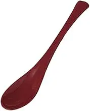 Set of 10 Spoons, Itchu Spoon, Red, Large, 7.7 inches (19.5 cm), Restaurant, Ryokan, Japanese Tableware, Restaurant, Commercial Use, Tableware, Tableware