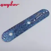 GUYKER Electric Guitar Titanium Alloy Control Plate Damascus For Fend TL Parts