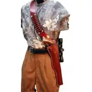 Brown Leather Shoulder Holster With Shell Loops Fits Smith & Wesson 629 N Frame