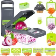 Vegetable Chopper,Pro Onion for Food Chopper,15 in 1 Multifunctional Slicer Dice