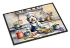 Old English Sheepdog The Chef Doormat Front Door Mat Indoor Outdoor Rugs for