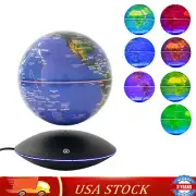 LED Globe Magnetic Levitation Floating Globe Light World Map Rotating Night Lamp