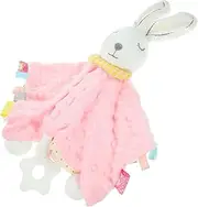 Yardwe 1Pc Rabbit Security Blanket Soft Comfort Towel for Machine Washable Soothing for Newborns for Cradle Stroller