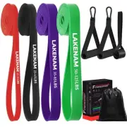 Resistance Bands Set, Exercise Workout Pull Up Assistance Bands with Door Anc...