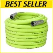 Durable 100ft Garden Hose, 3/4in, Flexible & Easy to Maneuver - ZillaGreen Color
