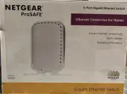 Netgear Prosafe 5-port Gigabit Ethernet Switch Model:GS605