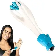 Finger Roller Massage Tool, Manual Thin Hand Massager, Portable Cordless Roller Tool Massage Rings For Muscle Relaxation Stress Relief Sports Gym Work Daily Use