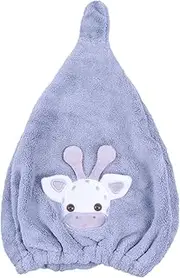 ARTSEWPLY Cartoon Hair Towel Wrap Cap Super Absorbent Quick Drying Turban for Women Soft Hair Drying Towel for Long Hair Present for Moms and Friends