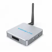 Aluminum case Smart box Android 9.0 Quad Core 4GB 64GB Ultra HD 4K 60FPS penta-