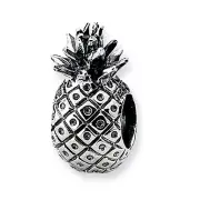 Pineapple Bead .925 Sterling Silver Antique Reflection Beads