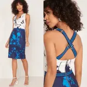 TED BAKER -NWT- Tilliai Bluebell Bodycon Dress | 8
