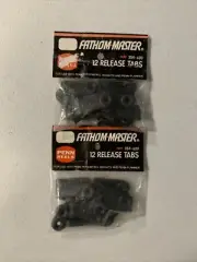 New Lot Of 2 Vintage Penn Fathom Master Release Tabs 12 Packs Part #354-620