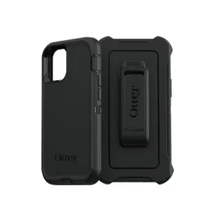 【OtterBox】iPhone 12 mini 5.4吋 Defender防禦者系列保護殼(黑)