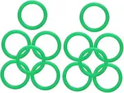 FUNNETOYU 12Pcs Non Skid Watermelon and Fruit Display Stand Fixing Ring Base for Items for Sports Balls and Fruits Versatile Tabletop Organizer