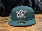 Hat Club Pittsburgh Pirates Green Pink UV New Era Fitted 7 3/4 Green Eggs & Ham