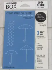 Memory Box Open Studio Steel Craft Die, Come Rain or Shine, 3 Dies, 30027