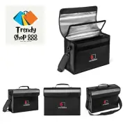 Fireproof Document Bag - 17" x 12" x 6" Waterproof Storage for Valuables