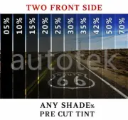 PreCut Film Front Two Door Windows Any Tint Shade % VLT For All Acura RLX Glass