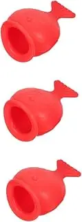 Healeved 3pcs Lip Suction Plumping Tool Lip Plumper Enhancer Silicone Lip Plumping Device Women Beauty Tool