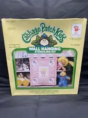 1984 Cabbage Patch Kids Quilt Stenciling Kit New Sealed