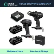 Panasonic 14.4V Dual Voltage Brushless Drill & Impact Driver Kit